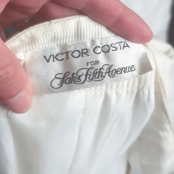 Victor Acosta jacker m skirt size 27 VICTOR ACOSTA FOR SAKS 5TH AVENUE - Picture 7 of 9